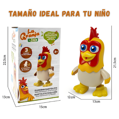 Gallito Musical y Bailarín